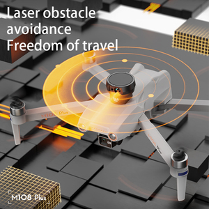 Dron M108 profesional 5G con <span class=keywords><strong>28min</strong></span> de tiempo de vuelo, trayectoria sin escobillas, vuelo antivibración, cámara <span class=keywords><strong>1080p</strong></span>, transmisión de imagen Digital - Product Image 3
