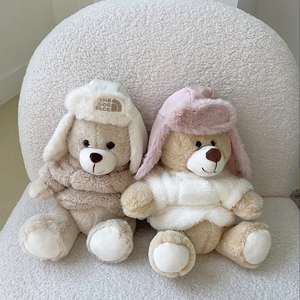Bonnet pour animaux de compagnie, doux et fourré, résistant au vent, taille S M, pour chien et chat, pour les sorties, le ski, les voyages, enveloppe de cou, chapeau chaud d'hiver, couvre-tête pour animaux de compagnie - Product Image 5