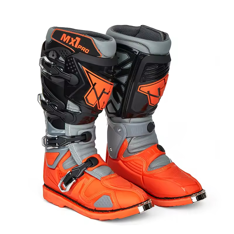 Dirt Bike Shoes Road Riding Boots Tech Boots Black MOTOCROSS Boots