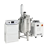 50 liter dubbelwandige koeltank met ultrasone extractiemachine voor fruitextractie
