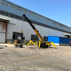 Chất lượng cao 3ton Spider xách tay Lift Crane điều khiển từ xa thủy lực Telescopic gấp Spider Crane - Product Image 4