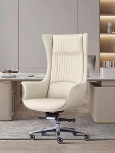 High-end Boss casa ufficio di lusso bianco mobili da ufficio poltroncina <span class=keywords><strong>ergonomica</strong></span> alta sedia da ufficio executive - Product Image 3