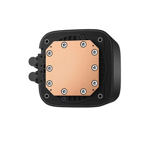 Nouveau refroidisseur d'eau Deepcool ARGB LE240 BK&WH V2, performances améliorées, tête de pompe givrée, excellent refroidissement du processeur d'entrée de gamme - Product Image 4