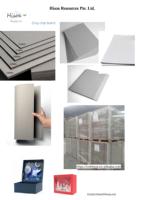 Cartón Gris Kappa de 600 g/m², 700 g/m², 800 g/m², Cartón Reciclado, Tamaño Personalizado, Muestra Gratuita en Hoja