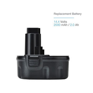 맞춤형 충전식 NICD NIMH 14.4V 무선 드릴 전동 공구 배터리, 디월트 DC733 DC984 DC9144 교체용 - Product Image 2