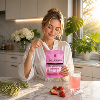 Boisson multi-vitamines beauté au collagène, vitamine C, acide hyaluronique, collagène marin liquide, poudre de boissons aromatisées blanchissantes pour la peau