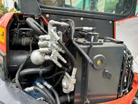 Mini-excavatrice sur chenilles d'occasion d'origine japonaise Kubota U35, 3,5 tonnes, mini-excavatrice hydraulique Kubota U35