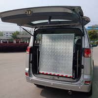 Rampe pour fauteuil roulant en aluminium, rampes pliantes manuelles pour fourgonnette, minivan, pour les personnes handicapées, utilisateurs de fauteuils roulants