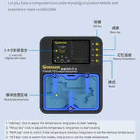 MECHANIC Heat Kit Plate-forme de préchauffage intelligente pour iPhone X-15Pro Max Carte mère Couche Face ID Réparation Tin Template Soudage