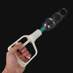 Set bekam vakum perawatan kesehatan pria, pistol pompa plastik dengan cangkir hisap untuk pijat tubuh detoks terapi anti-selulit - Product Image 4