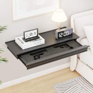 Estante flotante seguro personalizado: decoración secreta para el hogar con almacenamiento oculto, cajón y diseño que ahorra espacio - Product Image 1