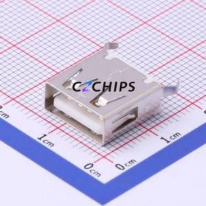 916-162A1012Y10210 <b>USB</b> <b>Connector</b> Through hole Component (THT) <b>Connector</b> Type-A <b>USB</b> 2.0 Female Through Hole - Product Image 1