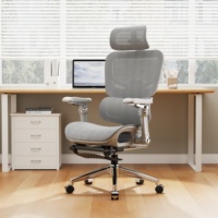 Chaises ergonomiques de luxe pour le bureau, chaise de jeu pour PC, chaise de bureau avec repose-pieds, vente en gros