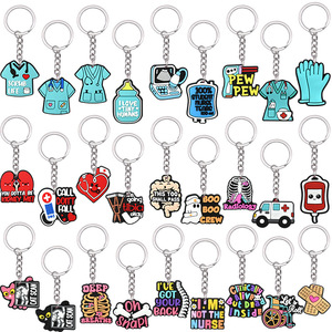 Martial Arts Cartoon Zinc Alloy PVC Soft Rubber Non-Toxic Customized Colour Pendant <strong>Keychain</strong> Bulk <strong>Pack</strong> - Product Image 1