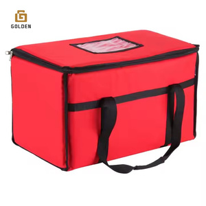 <span class=keywords><strong>Sac</strong></span> à <span class=keywords><strong>dos</strong></span> de livraison de nourriture dorée Sacs de livraison isolés Grand <span class=keywords><strong>sac</strong></span> de livraison de pizza pour chaud/froid avec 4 poches pour <span class=keywords><strong>Uber</strong></span> Eats Camping - Product Image 3
