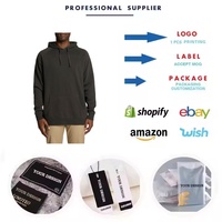 Personnalisable 450 Gsm Heavyweight Raglan Seam Hoodie Haute Qualité Polaire Drop Shoulder Cropped Baggy Fit French Terry Hoodie