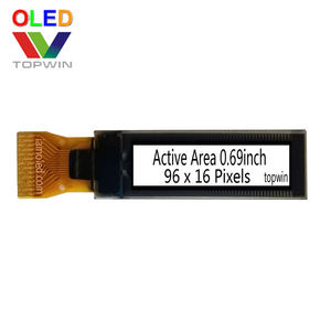 0.69 inch màu trắng loại 14 pin <span class=keywords><strong>mini</strong></span> OLED hiển thị VG-9616TSWEG06 nhỏ OLED hiển thị hiển thị - Product Image 2