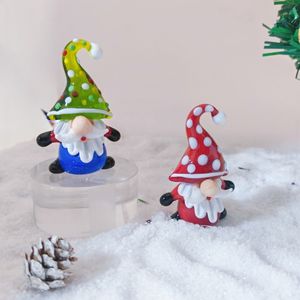 Figurine de Noël en verre de Murano fait à la main <span class=keywords><strong>Santaclaus</strong></span> jouet en verre décoration de la maison - Product Image 3