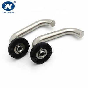 Thép không gỉ Vòng <span class=keywords><strong>Rosette</strong></span> của cửa phần cứng Ống LEVER kéo xử lý - Product Image 5