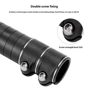 TOOPRE-<span class=keywords><strong>Rehausseur</strong></span> <span class=keywords><strong>de</strong></span> <span class=keywords><strong>guidon</strong></span> <span class=keywords><strong>de</strong></span> vélo réglable, tube <span class=keywords><strong>de</strong></span> fourche avant, rallonge <span class=keywords><strong>de</strong></span> levage en alliage d'aluminium durable - Product Image 3