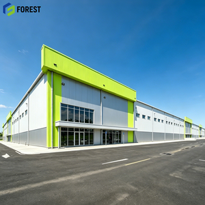 Parque Logístico de Estructura de Acero, Sostenible, de Gran Envergadura, Moderno, Preparado para Paneles Solares, Duradero, Resistente a Terremotos, con Entrepiso - Product Image 1