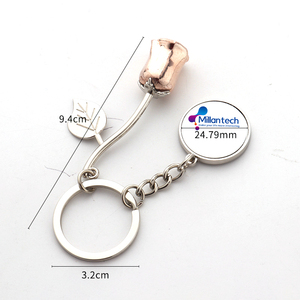 Millantech USA Free Tax Rose Gold Keyhook y llavero Now I'm Going Too Llavero Marketing personalizado Productos promocionales Regalos - Product Image 1