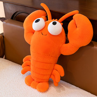 Peluche Homard Personnalisée Cadeau Promotionnel Direct Usine Développement de Projet de Mascotte Sur Mesure Commande en Gros Réponse Rapide B2B