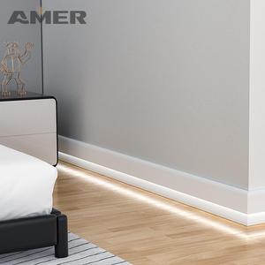 Perfil de moldura de espuma de polietileno para suelos, moldura de plástico, perfil de zócalo, tablero de marco, de fábrica OEM Rongke - Product Image 6