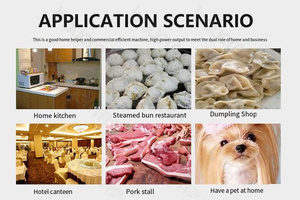 Commercial Stainless Steel Meat Grinder Meat Mincer Meat Processing Machinery - Product Image 6