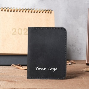 Cartera Bifold de Cuero Genuino Crazy Horse para Hombre Boshiho, Delgada, con Bloqueo RFID, Personalizable, con Espacio para Grabado - Product Image 6