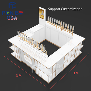 แท่นวางขวดแก้วขนาด3ม. X 3ม. แท่นวางขวดน้ำหอมขนาดเล็กแท่นจัดแสดงน้ำมันหอมระเหยในบาร์ตู้โชว์ - Product Image 5