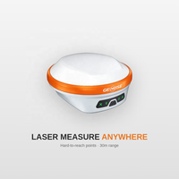 Récepteur GNSS RTK laser GEORISE R20L en gros pour levés topographiques, personnalisé, 1408 canaux, avec IMU, double caméra inclinable et projection de scène réelle en réalité augmentée