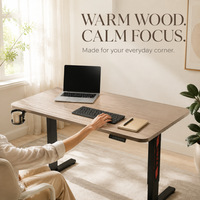 Table élévatrice intelligente AOR avec surface conique en placage de bois massif, idéale pour la vente en gros aux bureaux commerciaux et aux usines