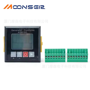 แผงควบคุมเครื่องกำเนิดไฟฟ้าดีเซล MoonsEir ASM18G พร้อมโมดูลสัญญาณเตือนภัยสี่ระบบ - Product Image 5
