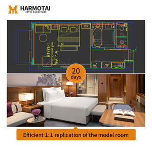 Tête de lit Marriott St Regis en bois massif écologique King & Queen Size pour hôtel <span class=keywords><strong>appartement</strong></span> villa - Product Image 5