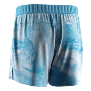 Shorts de sport personnalisés pour hommes, légers, extensibles, à séchage rapide, pour la musculation, la boxe et l'entraînement, en sublimation, vente en gros - Product Image 4