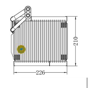 Evaporador de Aire Acondicionado para Auto Hyundai I10 2014 97139-B9001 97139B9001 - Product Image 6