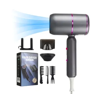 Commercial High Speed Hairdryer Compact Rechargeable Foldable Hair Dryer