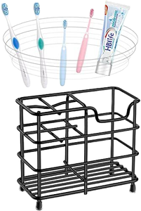 Miglior prezzo Design di tendenza fatto a mano in <span class=keywords><strong>acciaio</strong></span> inox spazzolino da denti in metallo alla rinfusa <span class=keywords><strong>porta</strong></span> spazzolino da denti per il bagno set di decorazione - Product Image 4