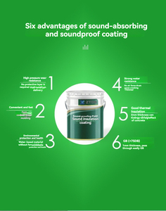 Peintures insonorisantes industrielles pour la construction, fabriquées en usine, à prix économique - Product Image 2