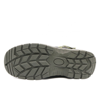 Botas de Seguridad de Cuero Vacuno Negro para Hombre, 12 Pulgadas, OEM, con Puntera de Acero Antipinchazos, Suela de PU Antideslizante y Resistente al Aceite, Sin Cordones