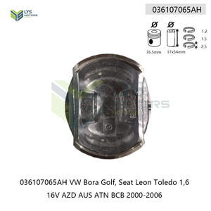 PISTONE 036107065AH 036107065AP 036107065AT 030198151F per VW Bora <span class=keywords><strong>Golf</strong></span>, Seat Leon Toledo 1,<span class=keywords><strong>6</strong></span> 16V AZD AUS ATN BCB - Product Image 2