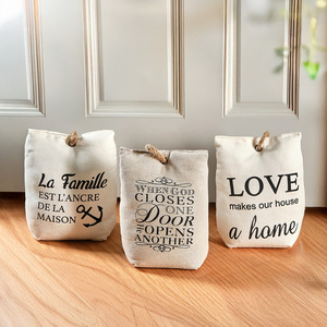 Mediterranean Style <b>Fabric</b> <b>Door</b> <b>Stop</b> With Anchor Design Floor Mount Home Decoration Windproof Anti Collision - Product Image 3
