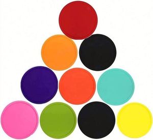 Customizable Logo Anti-slip Best-selling Woven Catering Muslim Oval Silicone Coaster Anti-Scald Promotional Tea Coaster - Product Image 1