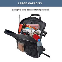 BSCI personnalisé bateau siège arrière organisateur de stockage accessoires de kayak sac de rangement de bateau étanche