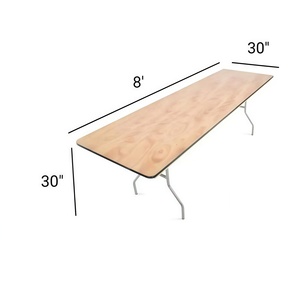 Table pliante moderne en contreplaqué avec panneau décoratif pour usage en entrepôt - Product Image 5