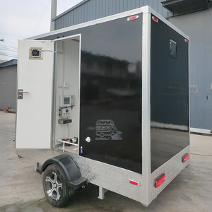 Remorque de toilettes portables, toilettes à chasse d'eau, écologiques, durables, avec structure en acier galvanisé, pour appartement et usage extérieur - Product Image 5