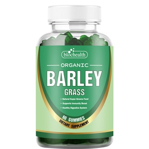 Gummies véganes à l'herbe d'orge avec vitamine C pour la santé intestinale et digestive – Gummies à l'herbe d'orge personnalisables en marque blanche - Product Image 1