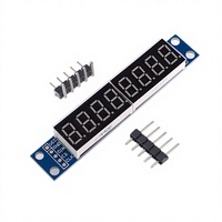 MAX7219 Modul Kontrol Tampilan LED Digital Tujuh Segmen 8 Digit
