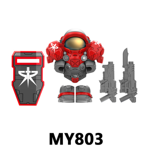 Khối xây dựng MY801-805 anh hùng của Cơn Bão trò chơi cạnh tranh trực tuyến James raynor tychus biển Lt.Morales mini trẻ em Đồ chơi Quà Tặng - Product Image 4